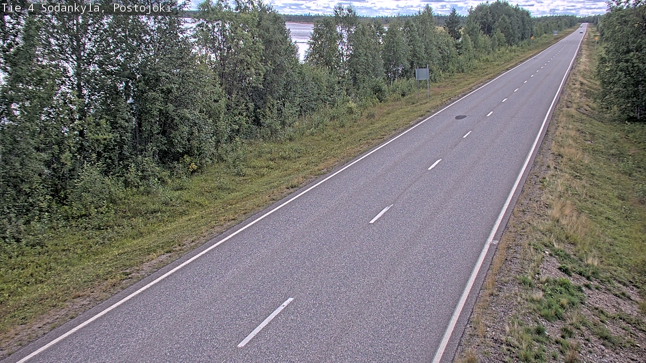 Weather Camera Image Road 4 Sodankylä, Postojoki, Sodankylä, Lappi