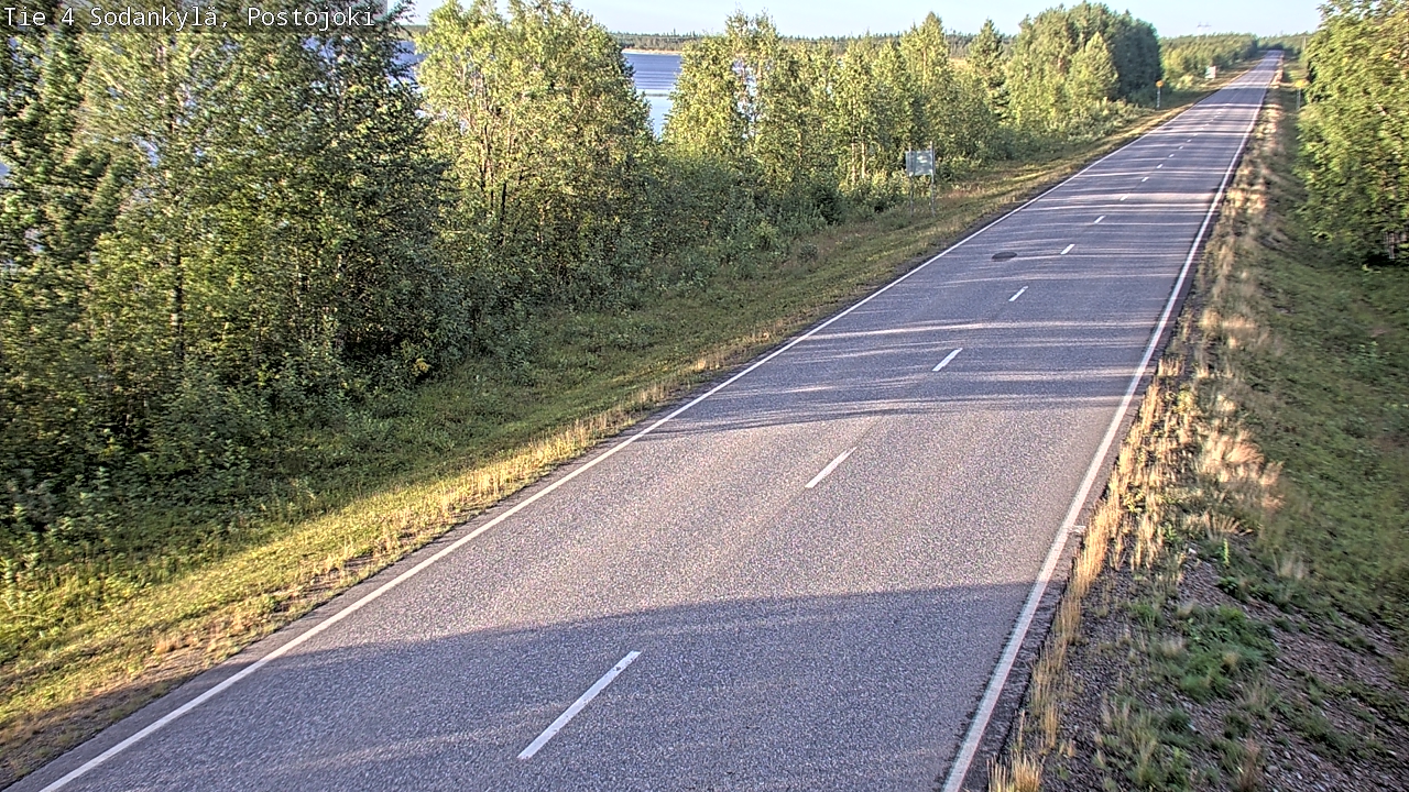 Weather Camera Image Road 4 Sodankylä, Postojoki, Sodankylä, Lappi