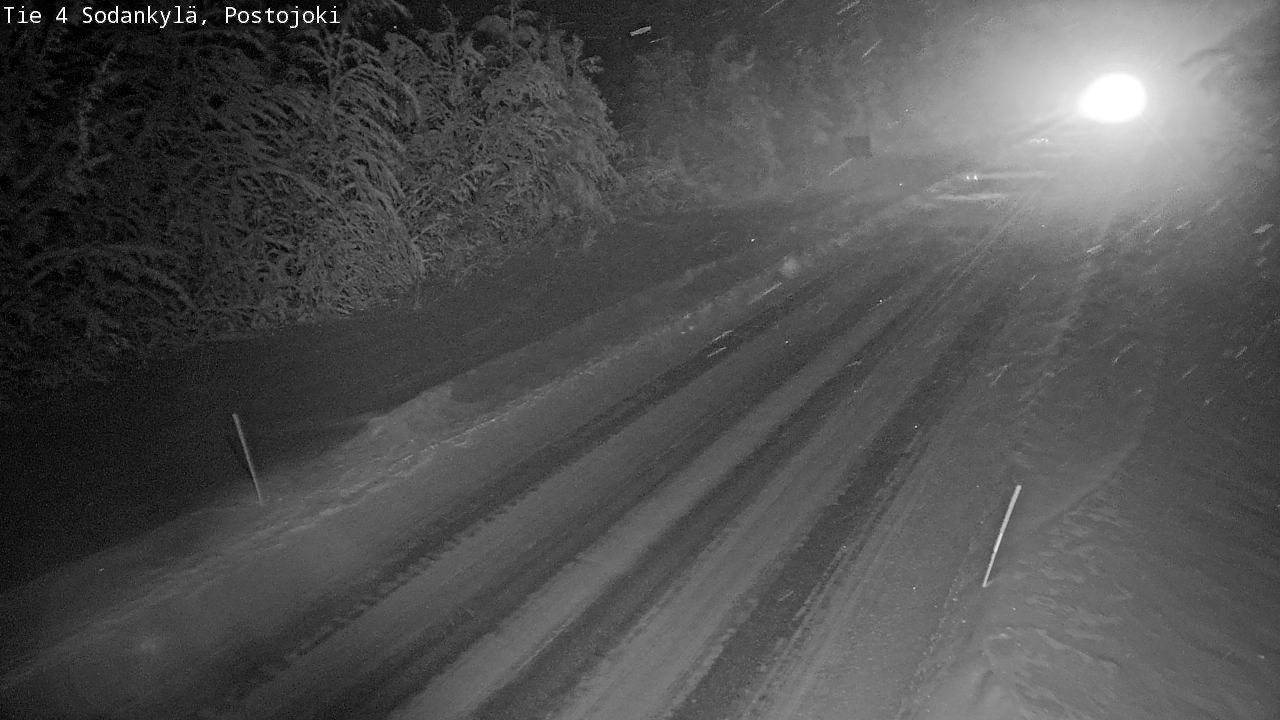 Weather Camera Image Road 4 Sodankylä, Postojoki, Sodankylä, Lappi