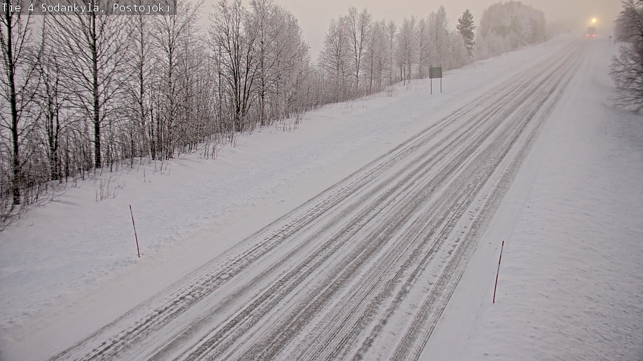 Weather Camera Image Road 4 Sodankylä, Postojoki, Sodankylä, Lappi