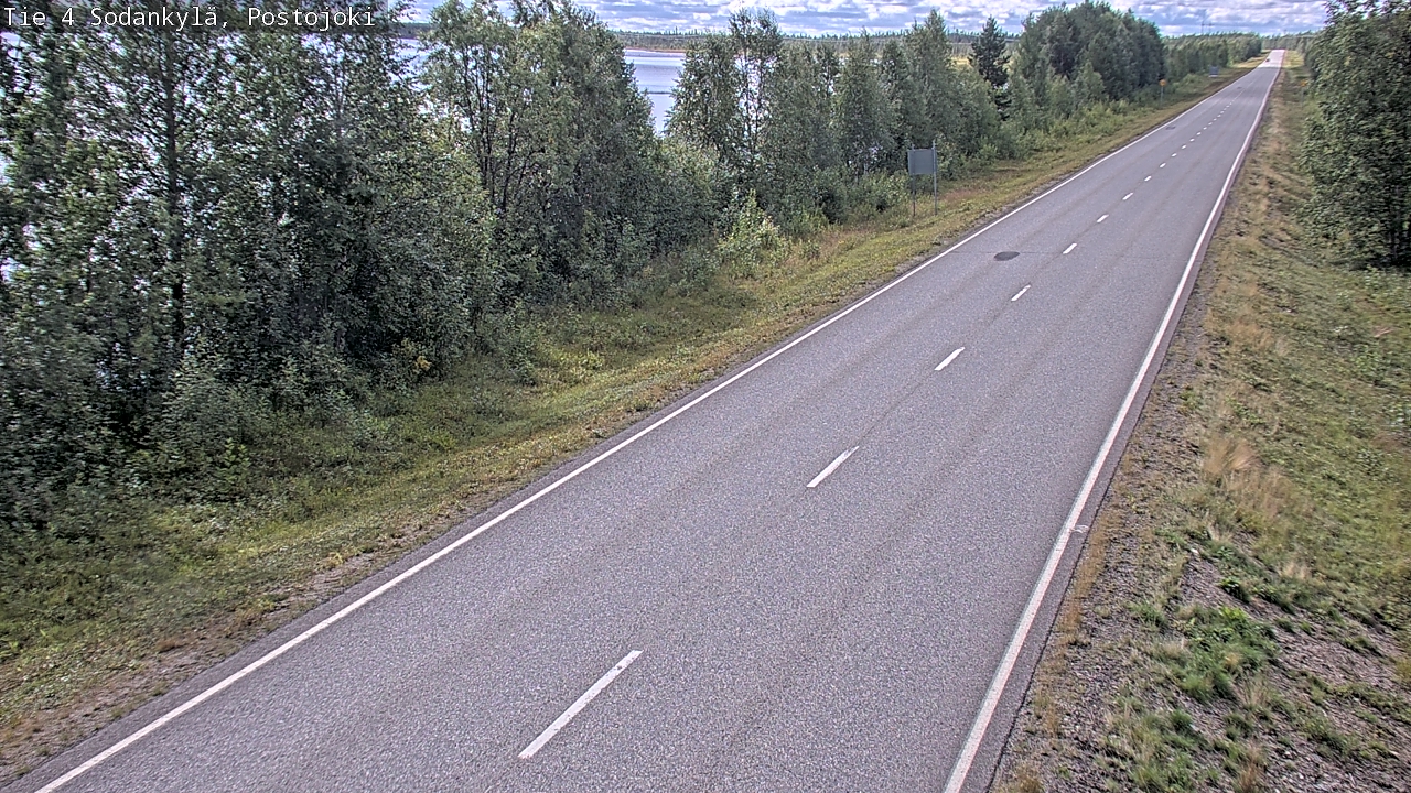 Weather Camera Image Road 4 Sodankylä, Postojoki, Sodankylä, Lappi
