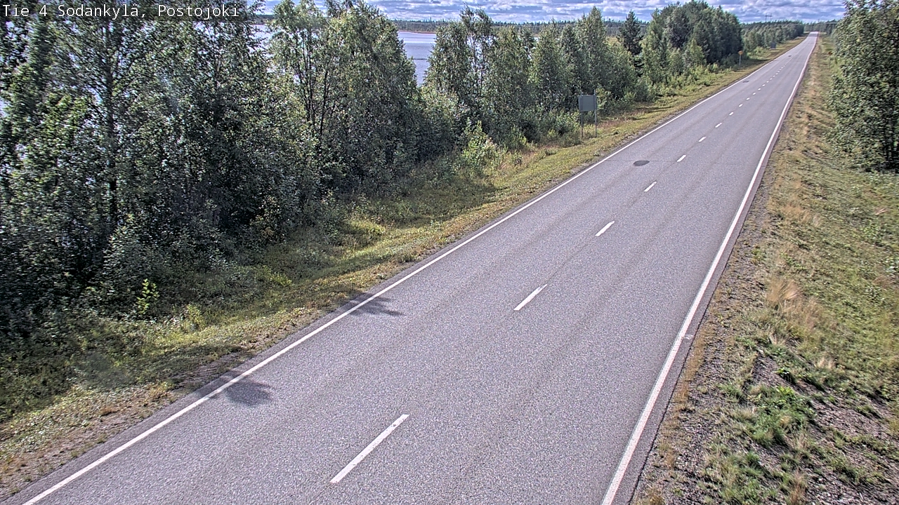 Weather Camera Image Road 4 Sodankylä, Postojoki, Sodankylä, Lappi