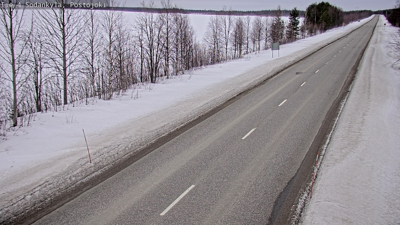Kelikamerat Kuva Tie 4 Sodankylä, Postojoki, Sodankylä, Lappi