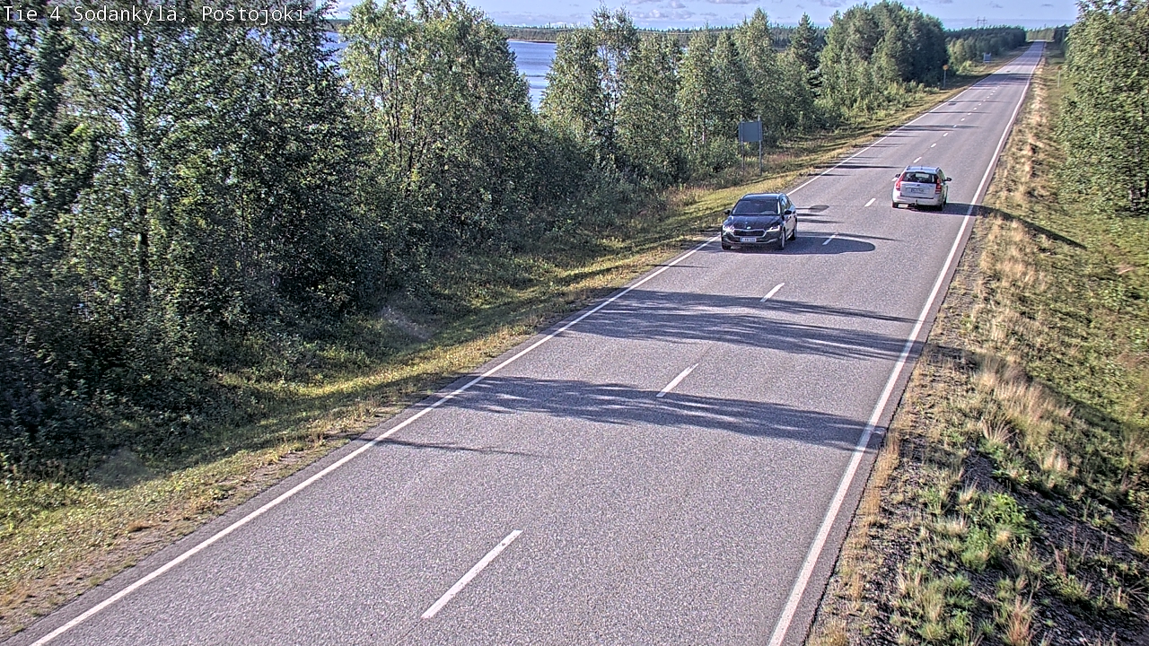 Weather Camera Image Road 4 Sodankylä, Postojoki, Sodankylä, Lappi