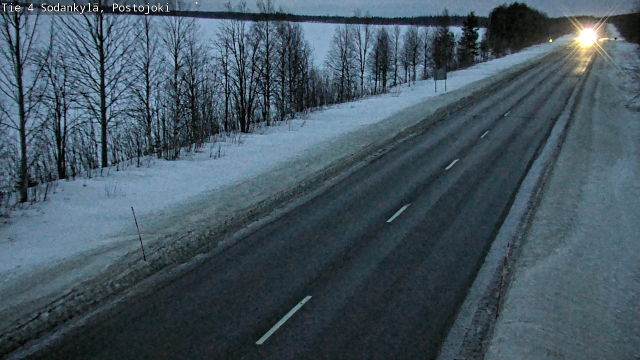 Kelikamerat Kuva Tie 4 Sodankylä, Postojoki, Sodankylä, Lappi