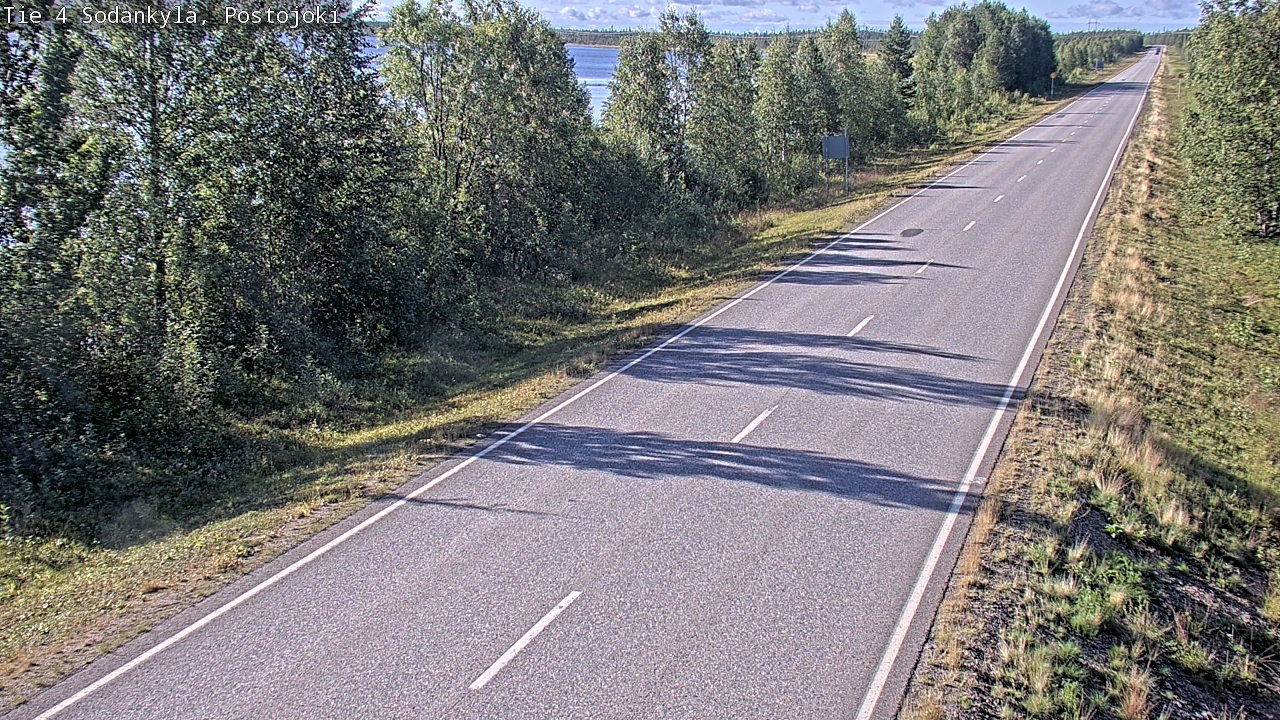 Weather Camera Image Road 4 Sodankylä, Postojoki, Sodankylä, Lappi