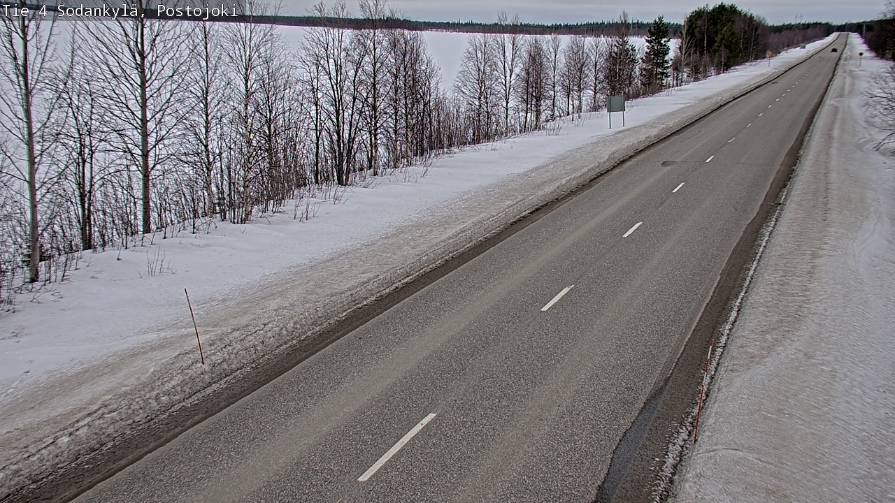 Kelikamerat Kuva Tie 4 Sodankylä, Postojoki, Sodankylä, Lappi