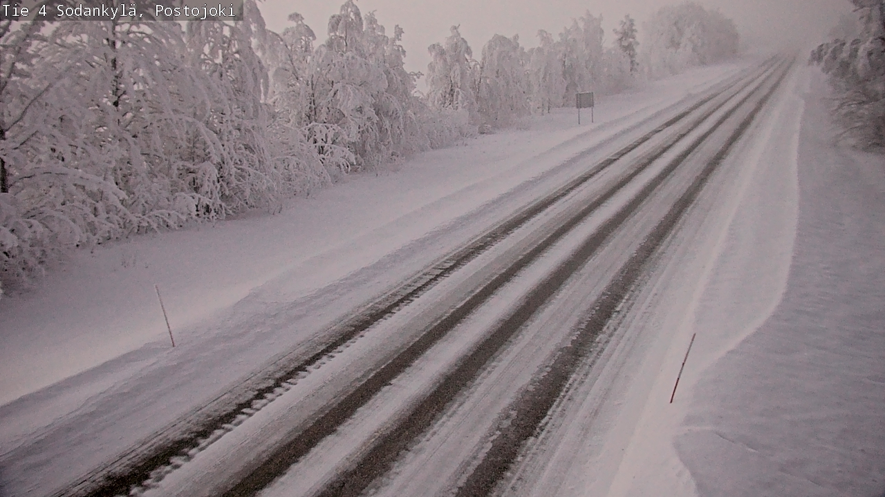 Kelikamerat Kuva Tie 4 Sodankylä, Postojoki, Sodankylä, Lappi