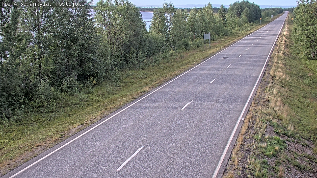 Weather Camera Image Road 4 Sodankylä, Postojoki, Sodankylä, Lappi