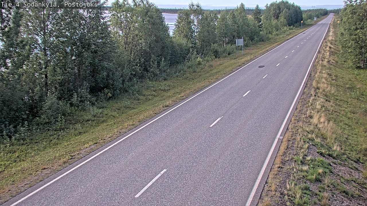 Weather Camera Image Road 4 Sodankylä, Postojoki, Sodankylä, Lappi