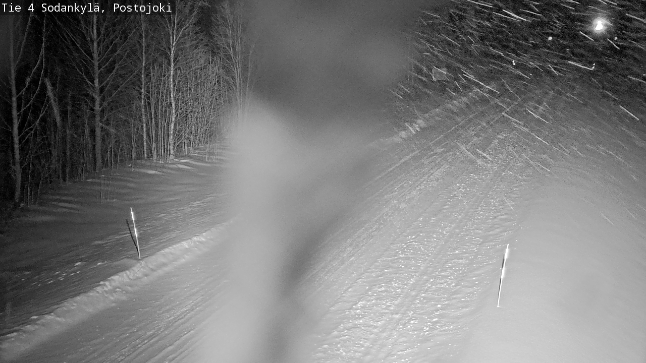 Weather Camera Image Road 4 Sodankylä, Postojoki, Sodankylä, Lappi