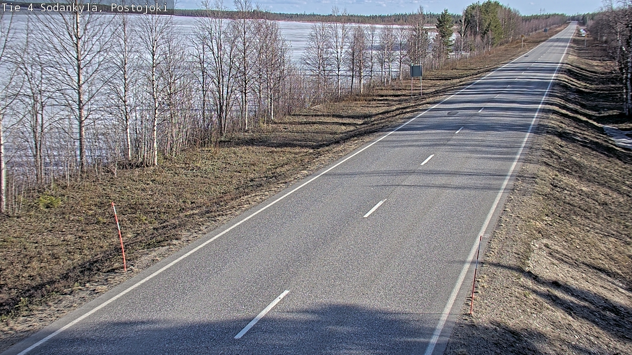 Weather Camera Image Road 4 Sodankylä, Postojoki, Sodankylä, Lappi