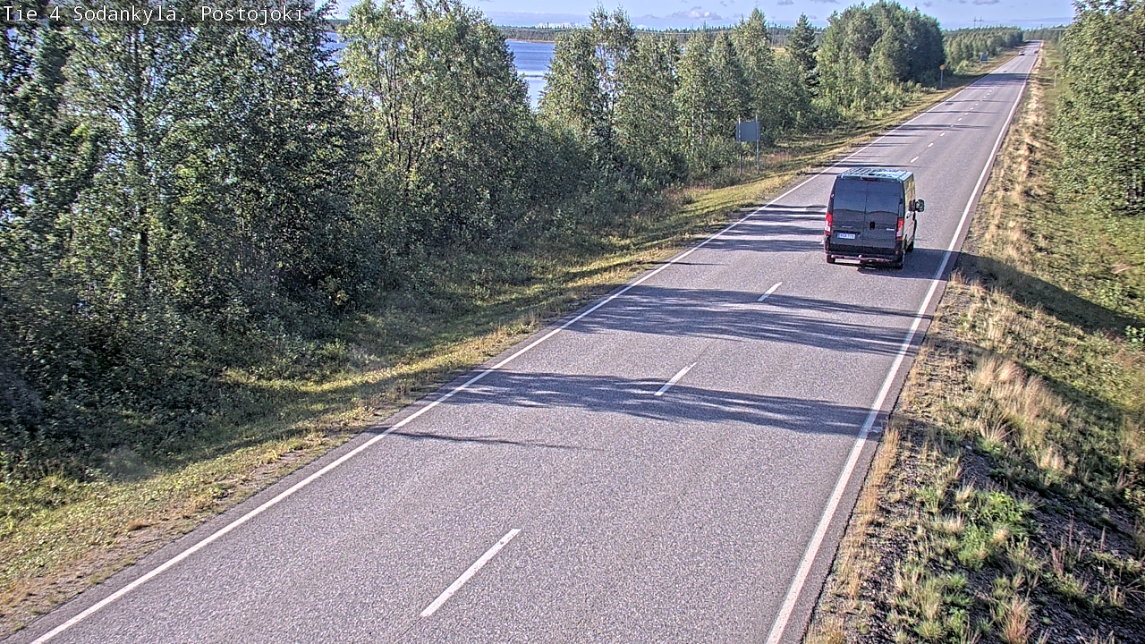Weather Camera Image Road 4 Sodankylä, Postojoki, Sodankylä, Lappi