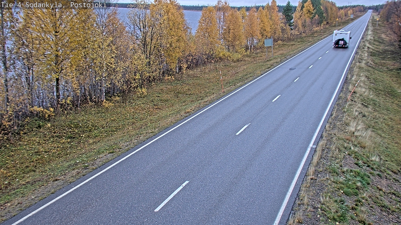 Weather Camera Image Road 4 Sodankylä, Postojoki, Sodankylä, Lappi
