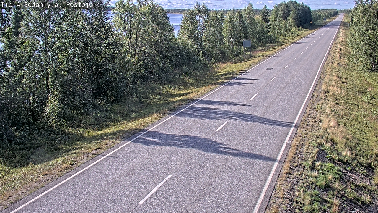 Weather Camera Image Road 4 Sodankylä, Postojoki, Sodankylä, Lappi