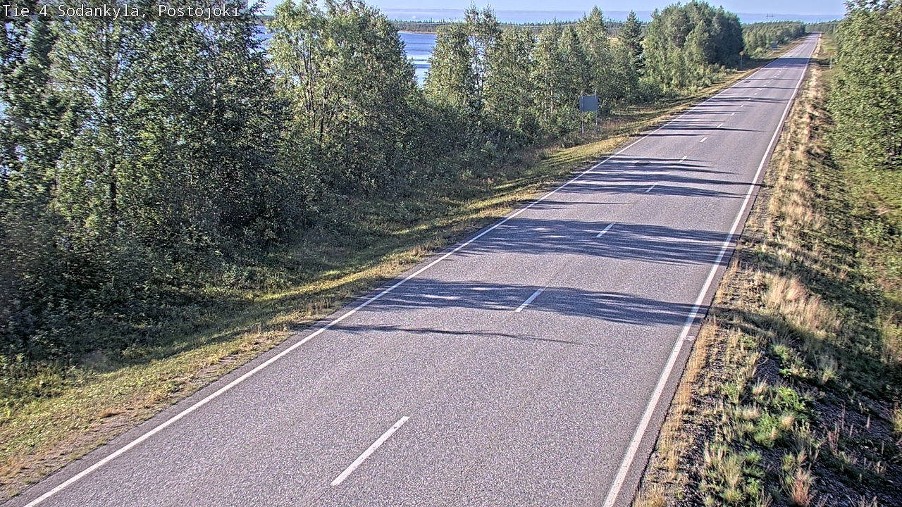 Weather Camera Image Road 4 Sodankylä, Postojoki, Sodankylä, Lappi