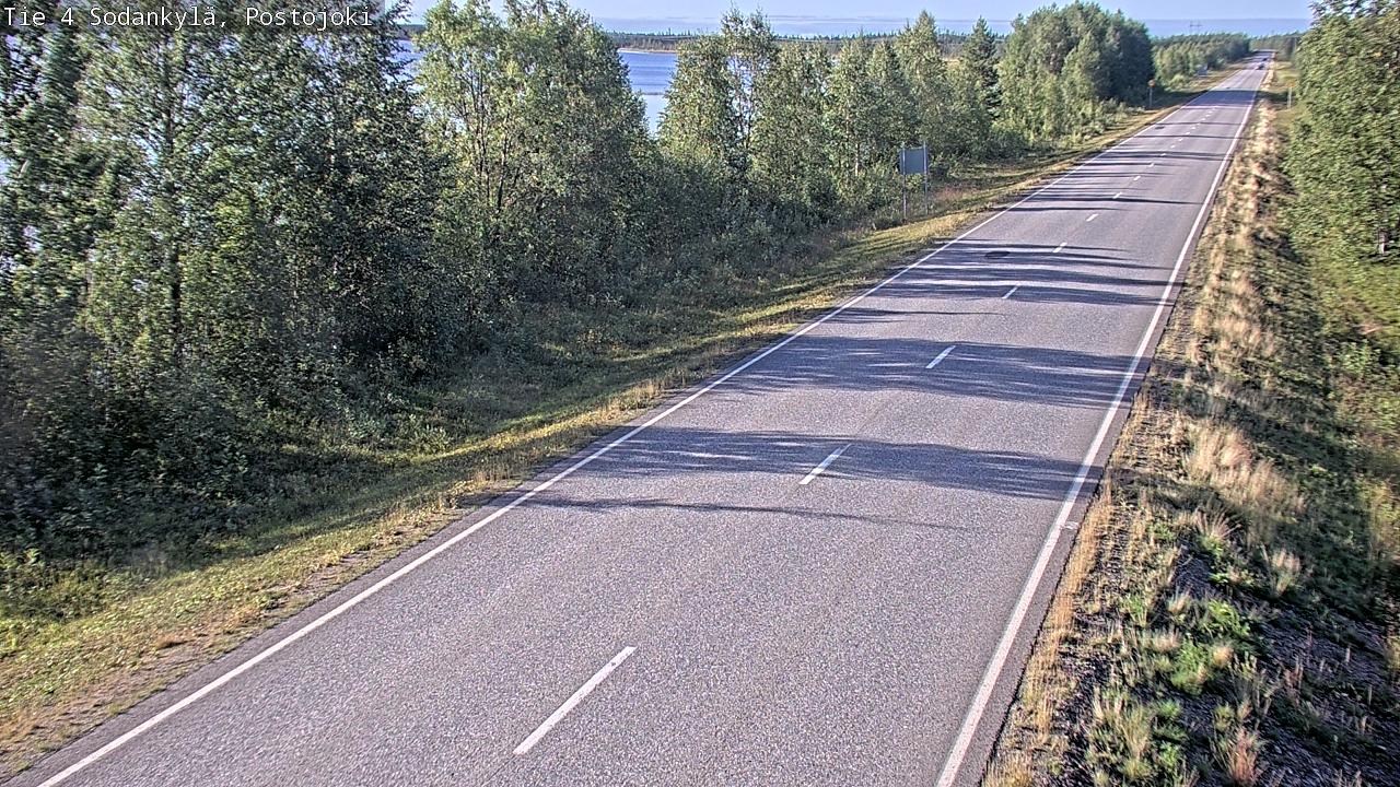 Weather Camera Image Road 4 Sodankylä, Postojoki, Sodankylä, Lappi