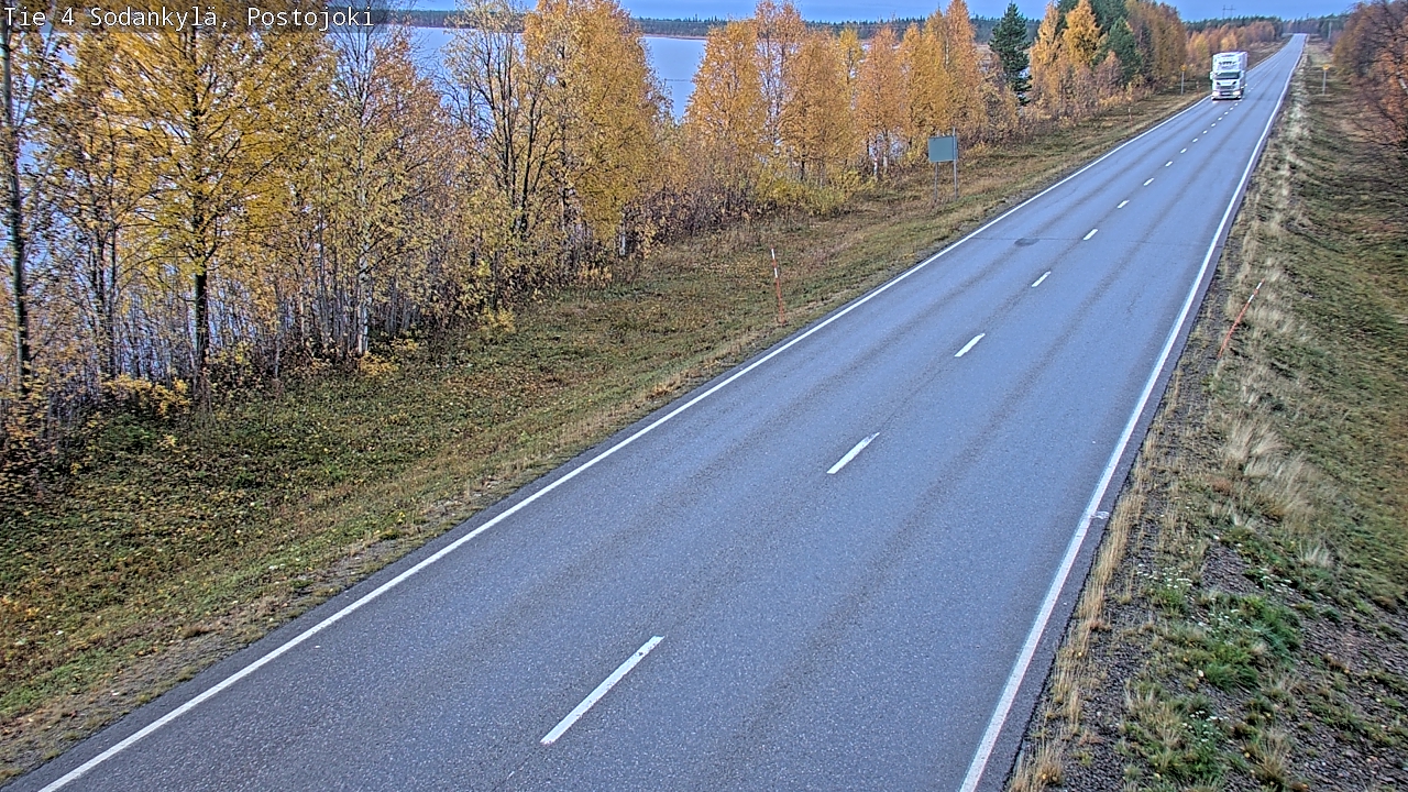 Weather Camera Image Road 4 Sodankylä, Postojoki, Sodankylä, Lappi
