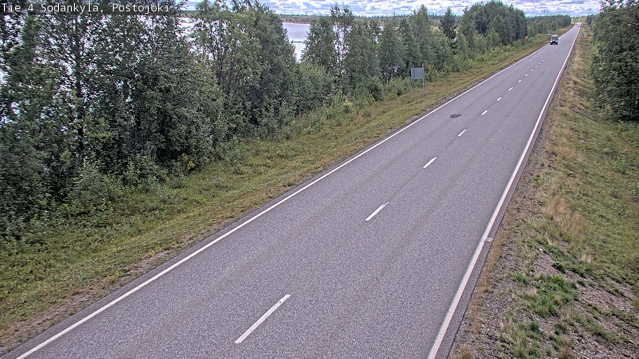 Weather Camera Image Road 4 Sodankylä, Postojoki, Sodankylä, Lappi
