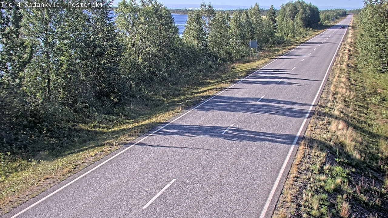 Weather Camera Image Road 4 Sodankylä, Postojoki, Sodankylä, Lappi