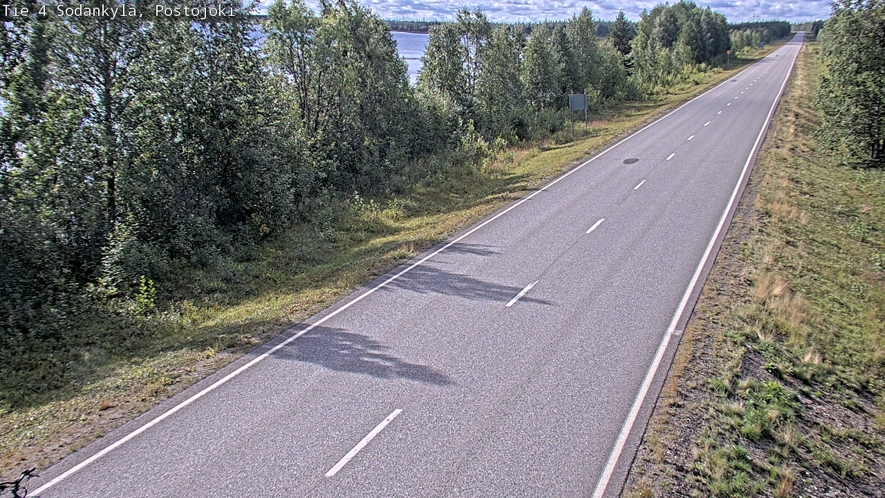 Weather Camera Image Road 4 Sodankylä, Postojoki, Sodankylä, Lappi