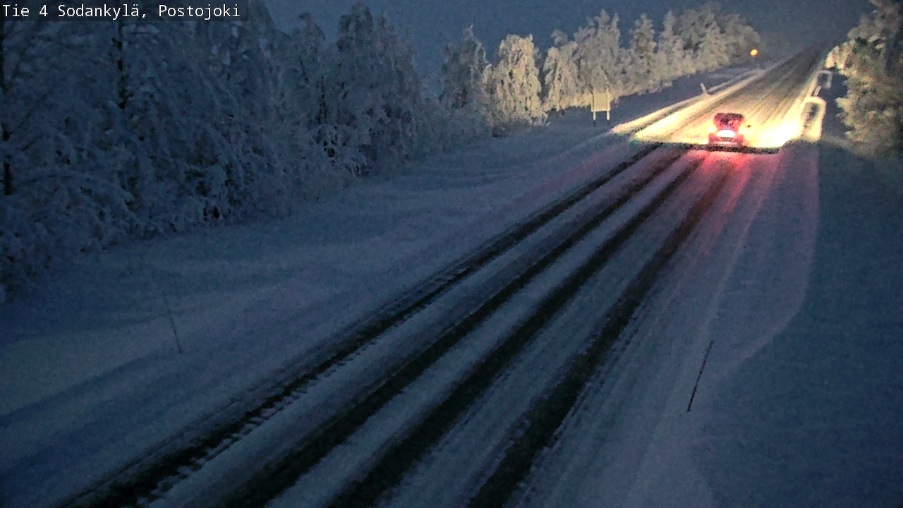 Kelikamerat Kuva Tie 4 Sodankylä, Postojoki, Sodankylä, Lappi