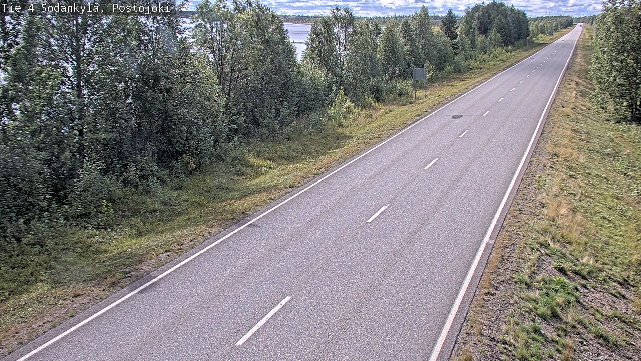 Weather Camera Image Road 4 Sodankylä, Postojoki, Sodankylä, Lappi