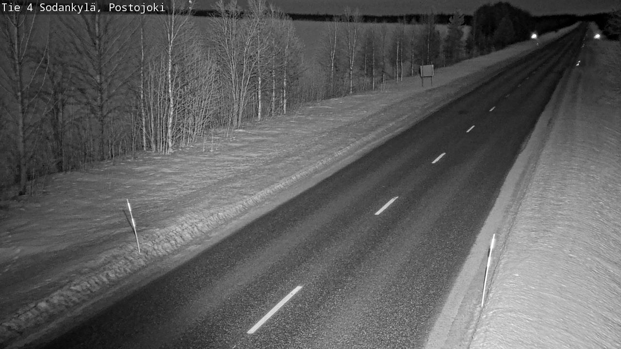 Kelikamerat Kuva Tie 4 Sodankylä, Postojoki, Sodankylä, Lappi