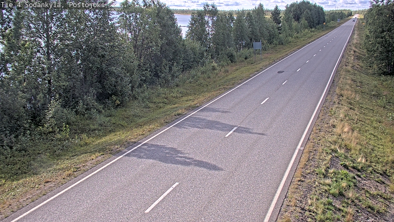 Weather Camera Image Road 4 Sodankylä, Postojoki, Sodankylä, Lappi