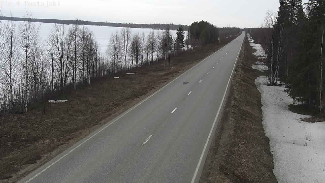 Weather Camera Image Road 4 Sodankylä, Postojoki, Sodankylä, Lappi