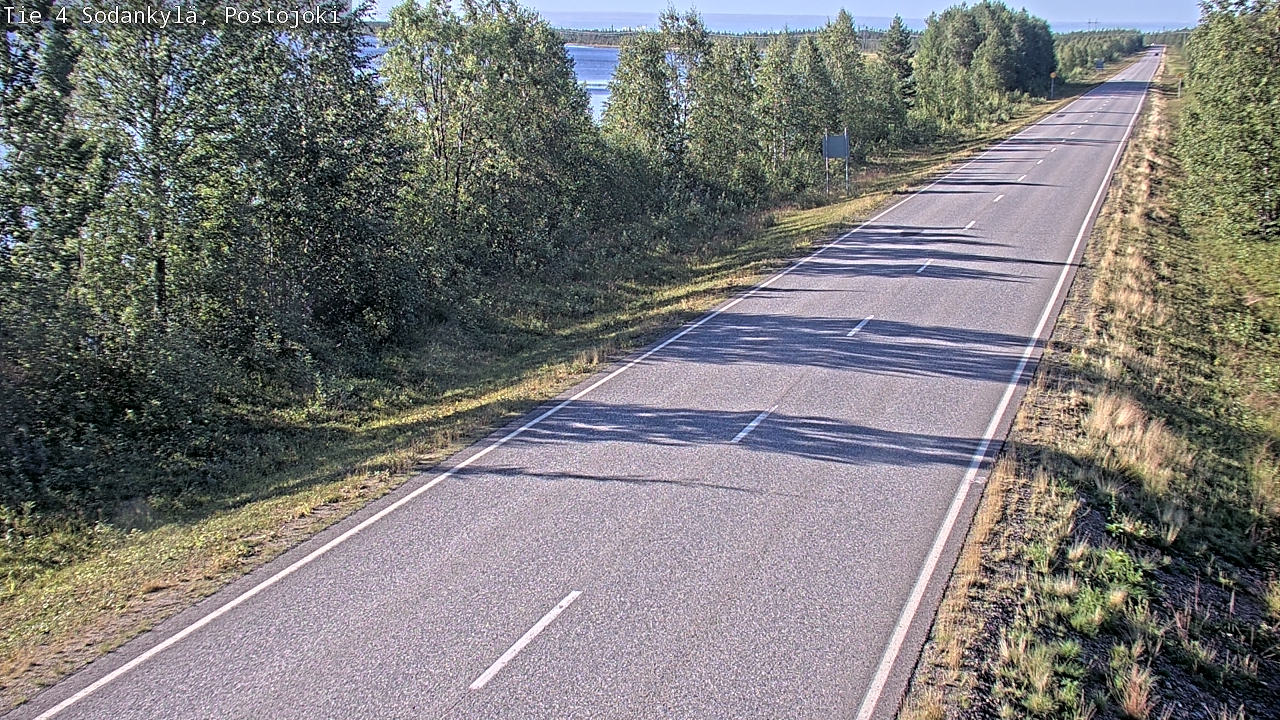 Weather Camera Image Road 4 Sodankylä, Postojoki, Sodankylä, Lappi