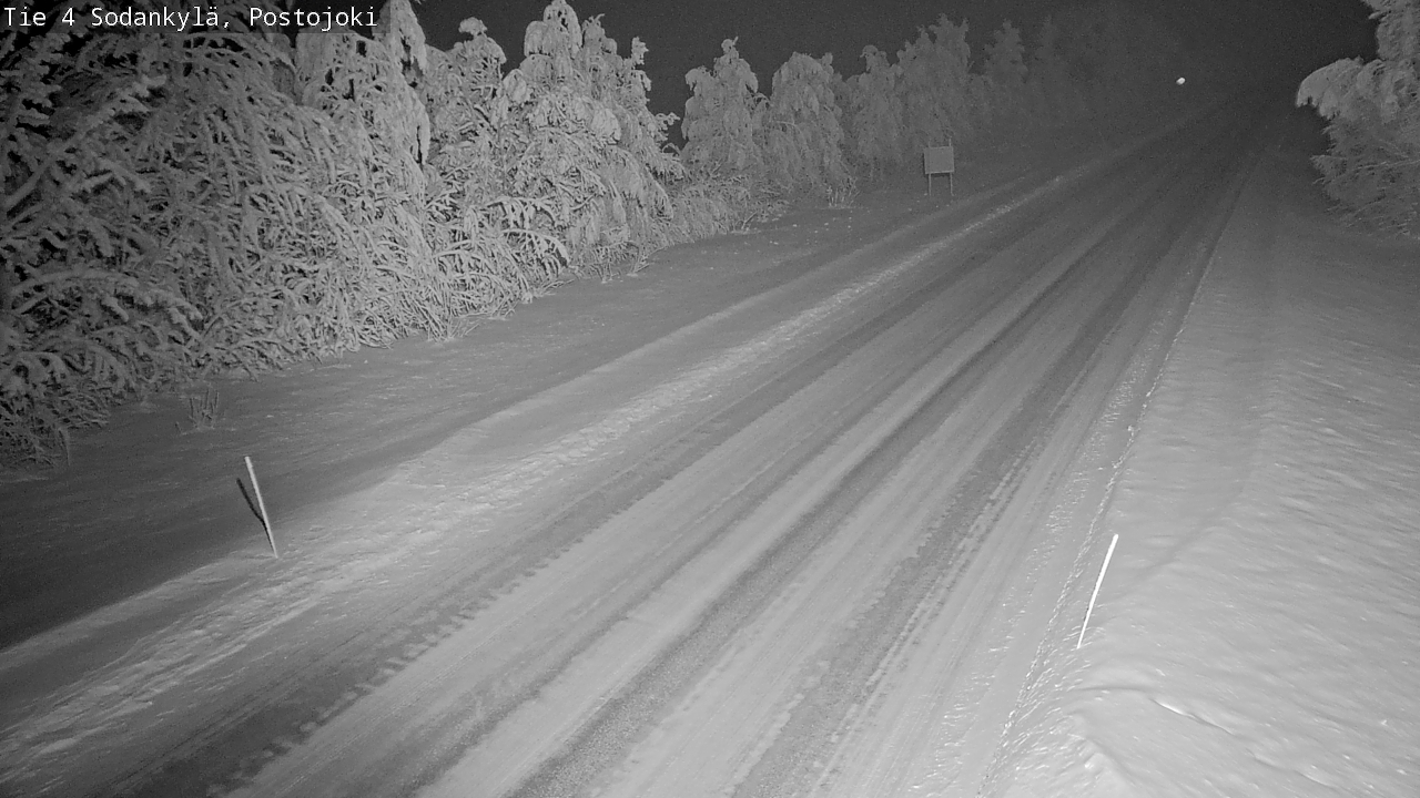 Kelikamerat Kuva Tie 4 Sodankylä, Postojoki, Sodankylä, Lappi