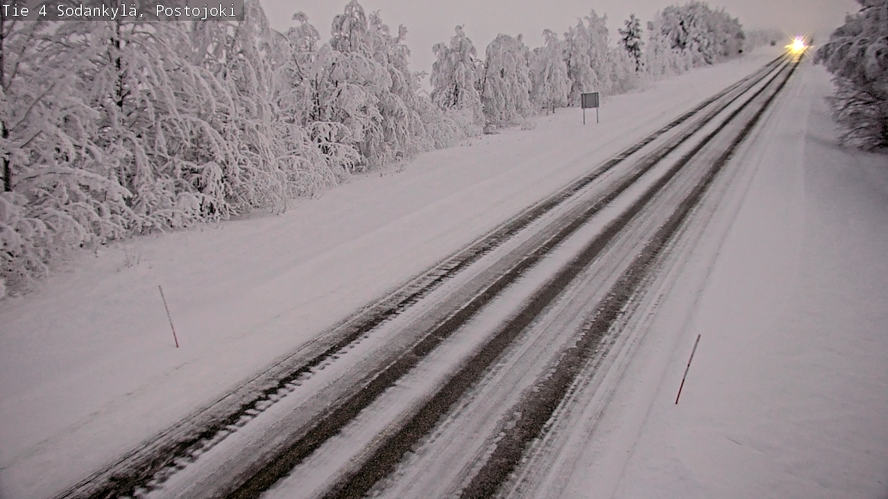 Kelikamerat Kuva Tie 4 Sodankylä, Postojoki, Sodankylä, Lappi