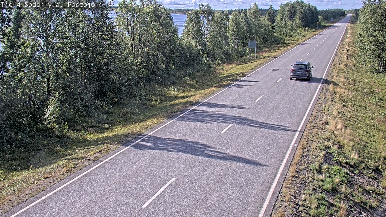 Weather Camera Image Road 4 Sodankylä, Postojoki, Sodankylä, Lappi