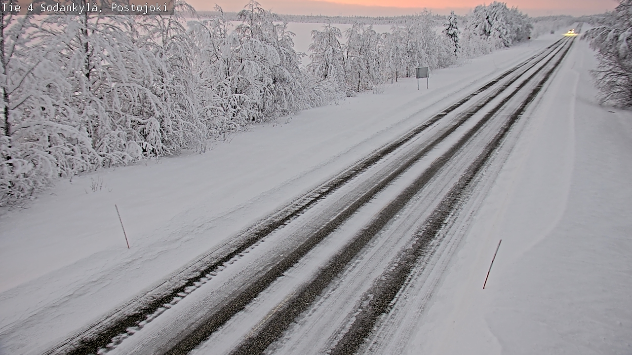 Weather Camera Image Road 4 Sodankylä, Postojoki, Sodankylä, Lappi
