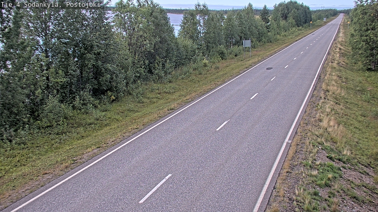 Weather Camera Image Road 4 Sodankylä, Postojoki, Sodankylä, Lappi