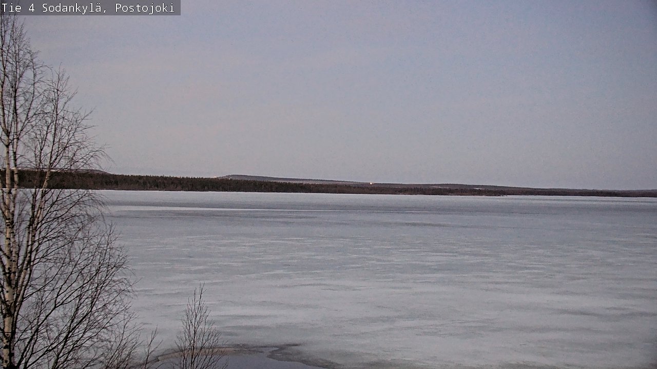 Weather Camera Image Road 4 Sodankylä, Postojoki, Sodankylä, Lappi