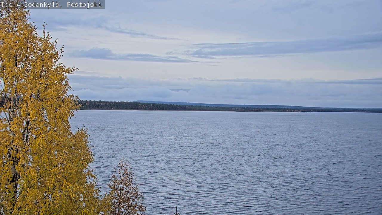 Weather Camera Image Väg 4 Sodankylä, Postojoki, Sodankylä, Lappi
