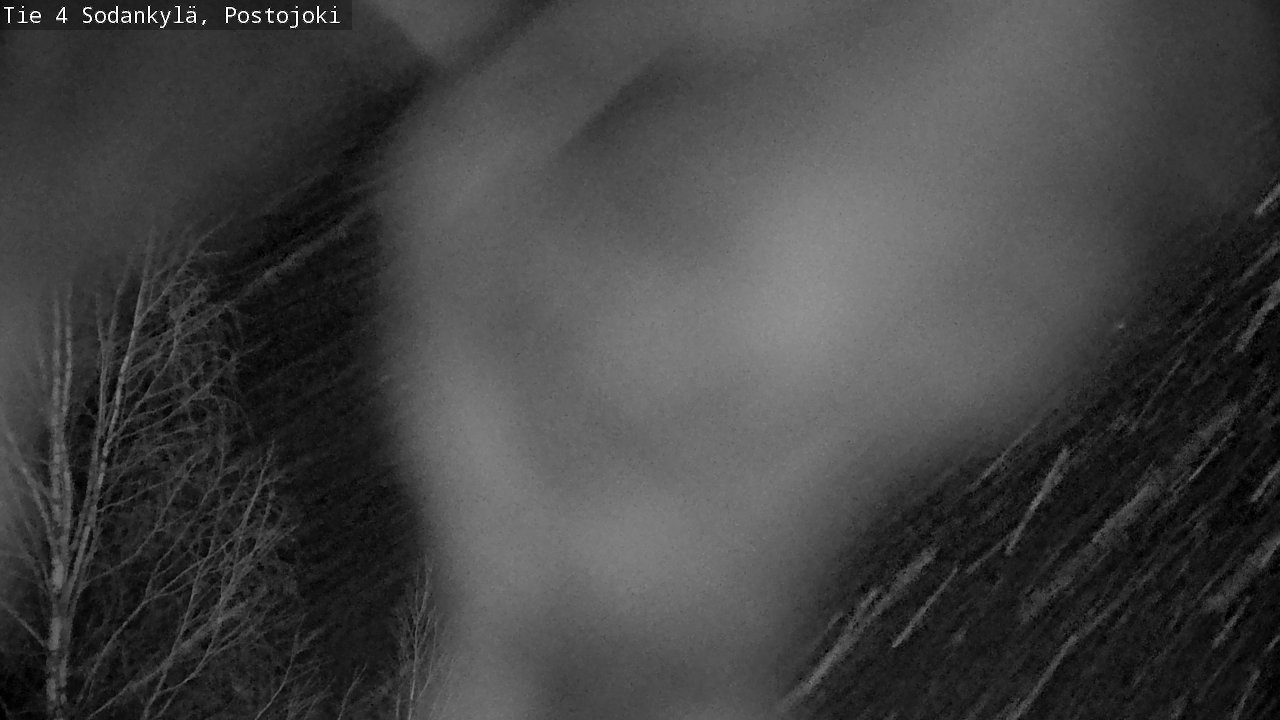 Weather Camera Image Road 4 Sodankylä, Postojoki, Sodankylä, Lappi