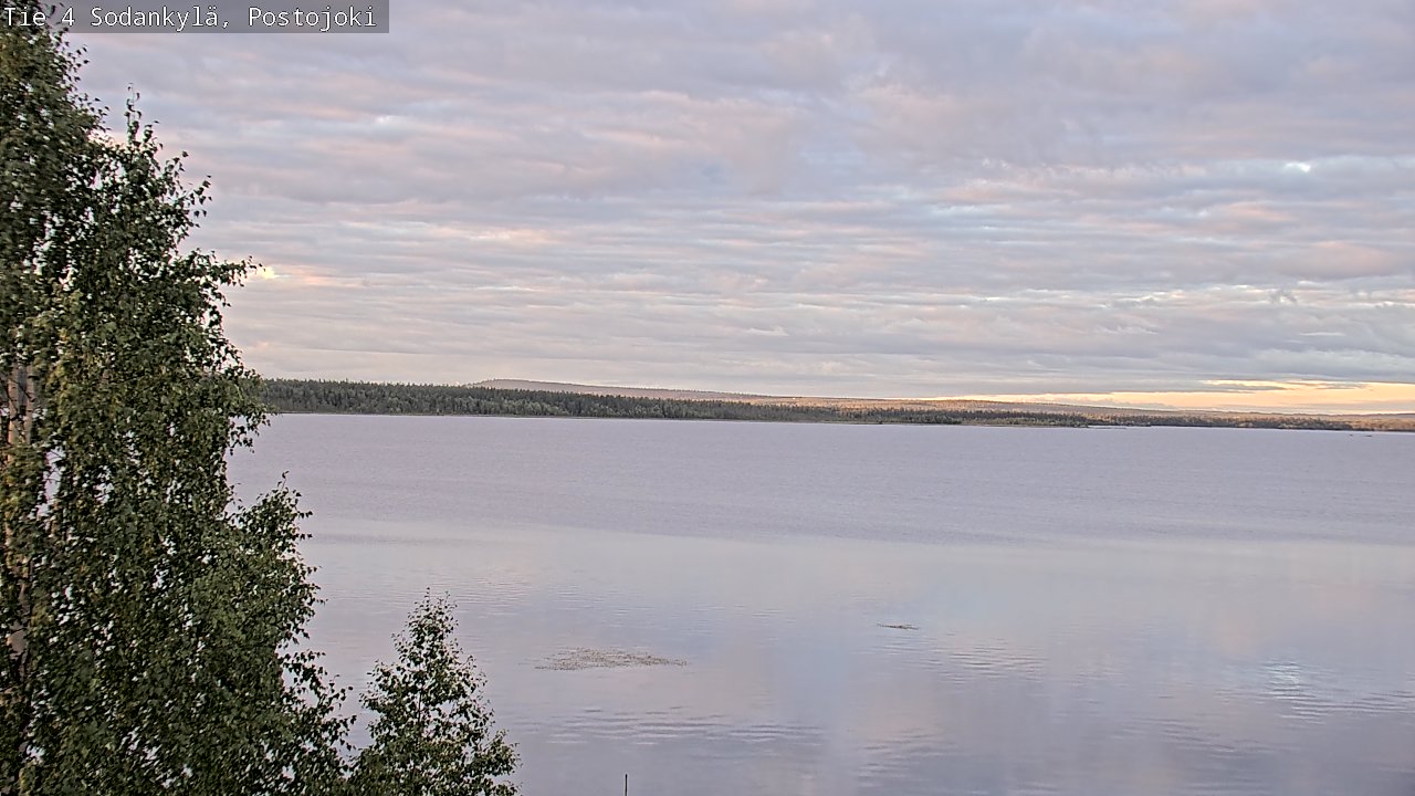 Weather Camera Image Road 4 Sodankylä, Postojoki, Sodankylä, Lappi