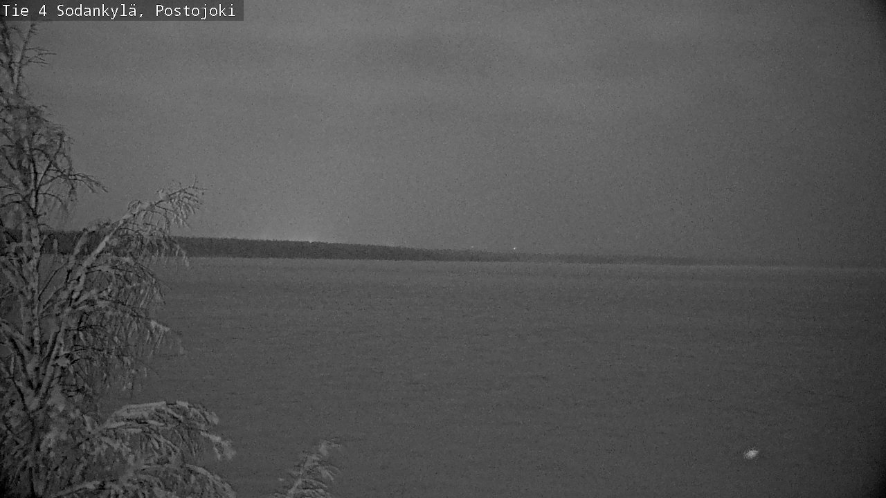 Weather Camera Image Road 4 Sodankylä, Postojoki, Sodankylä, Lappi