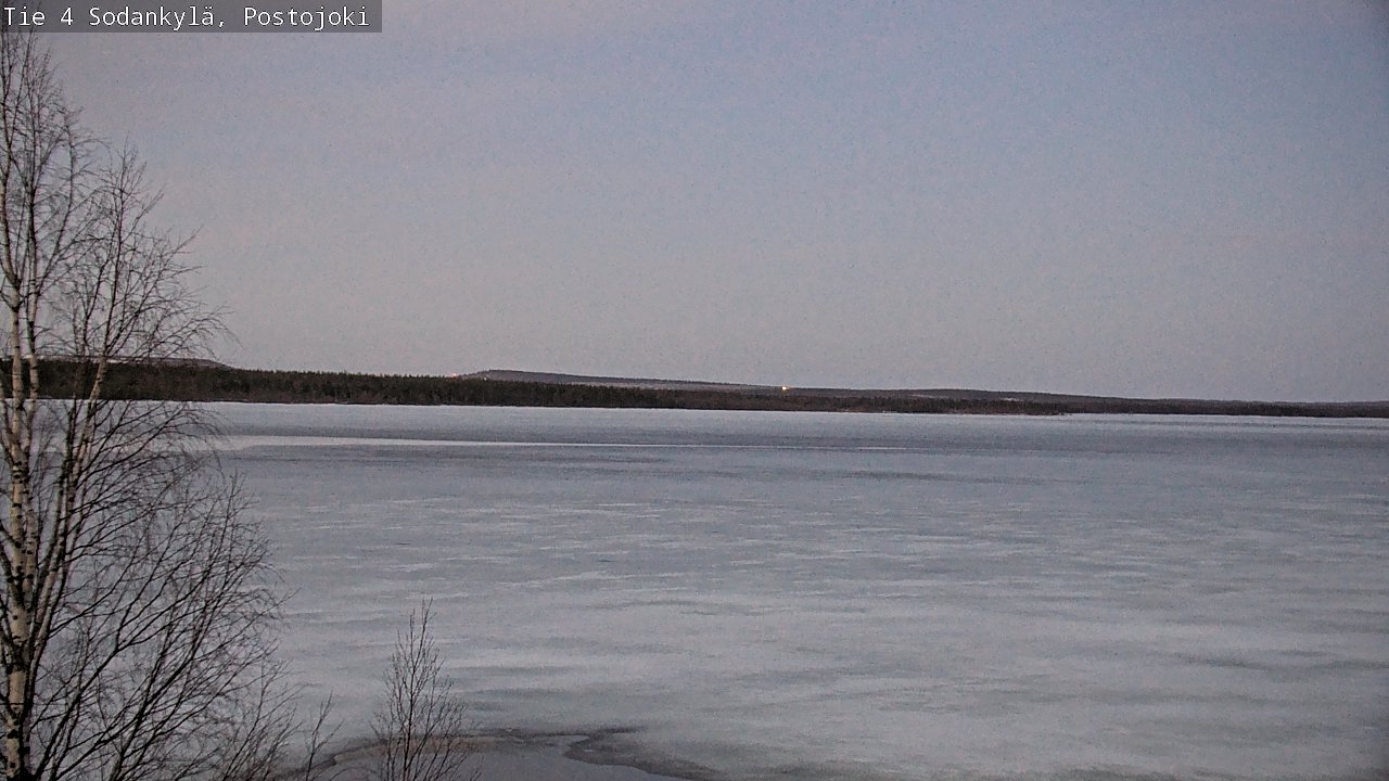 Weather Camera Image Road 4 Sodankylä, Postojoki, Sodankylä, Lappi