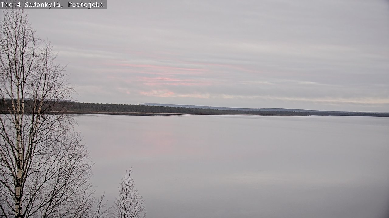Weather Camera Image Road 4 Sodankylä, Postojoki, Sodankylä, Lappi