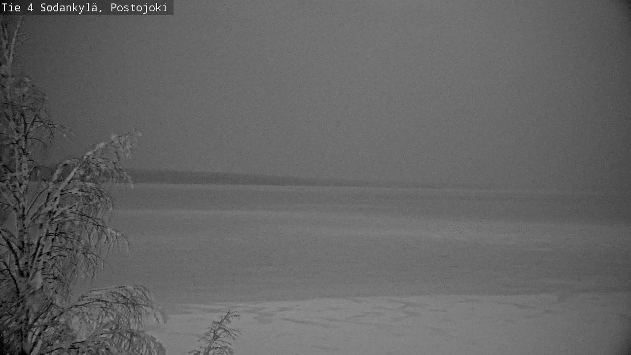 Weather Camera Image Road 4 Sodankylä, Postojoki, Sodankylä, Lappi