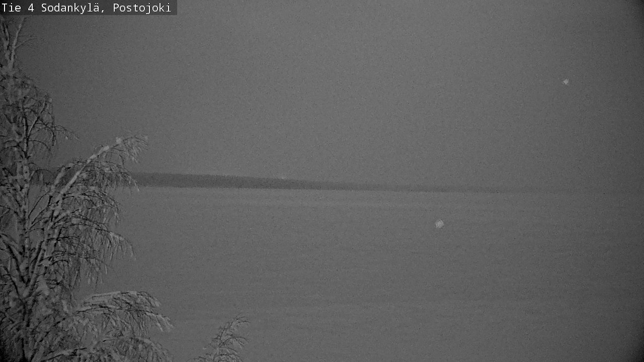 Weather Camera Image Road 4 Sodankylä, Postojoki, Sodankylä, Lappi
