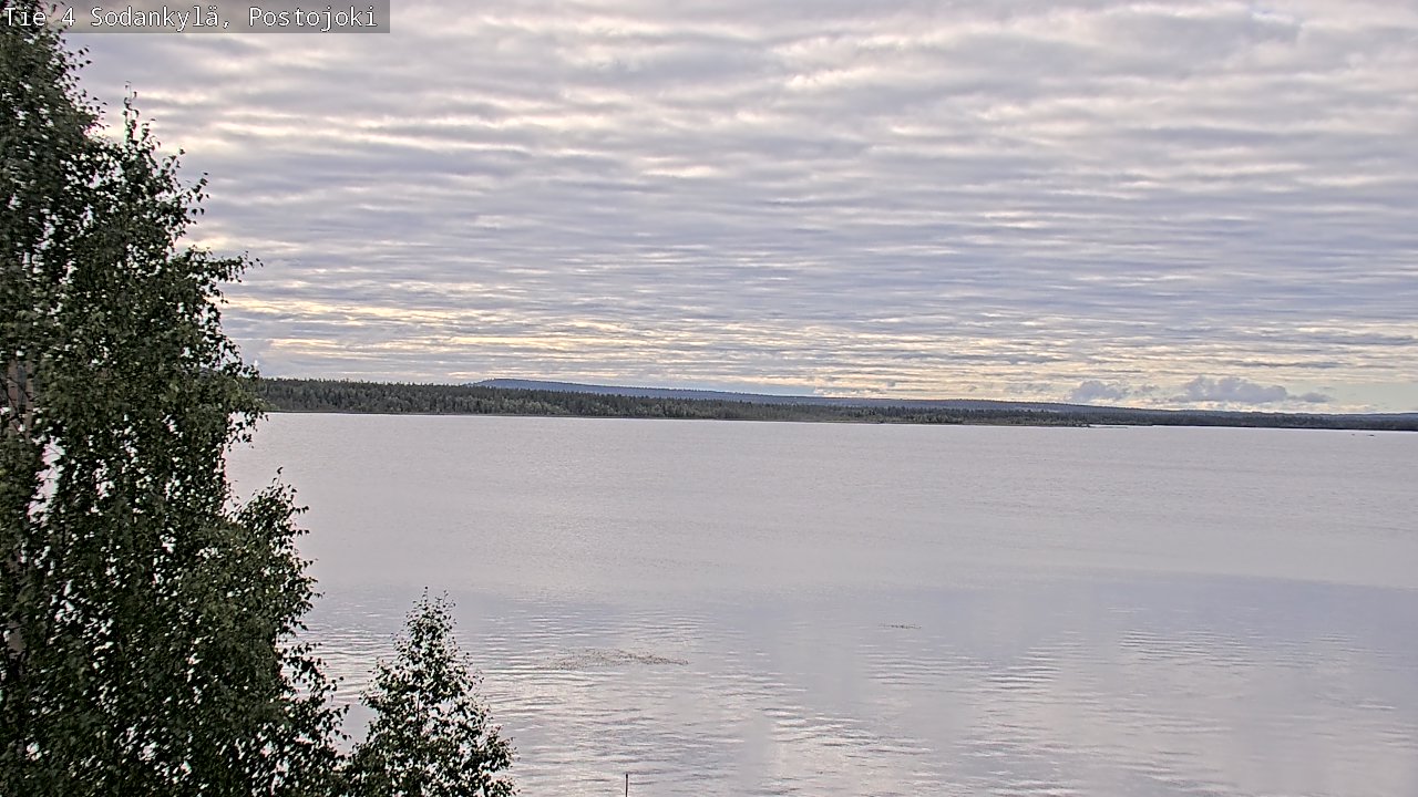 Weather Camera Image Road 4 Sodankylä, Postojoki, Sodankylä, Lappi