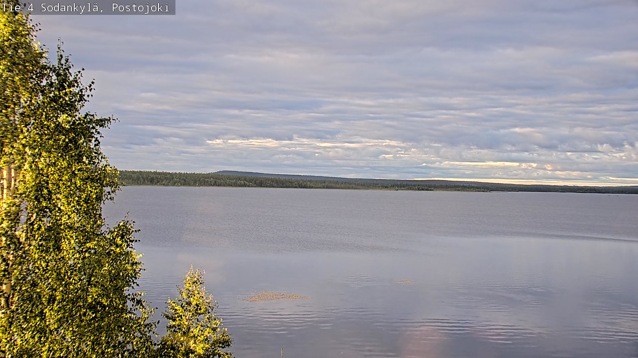 Weather Camera Image Road 4 Sodankylä, Postojoki, Sodankylä, Lappi