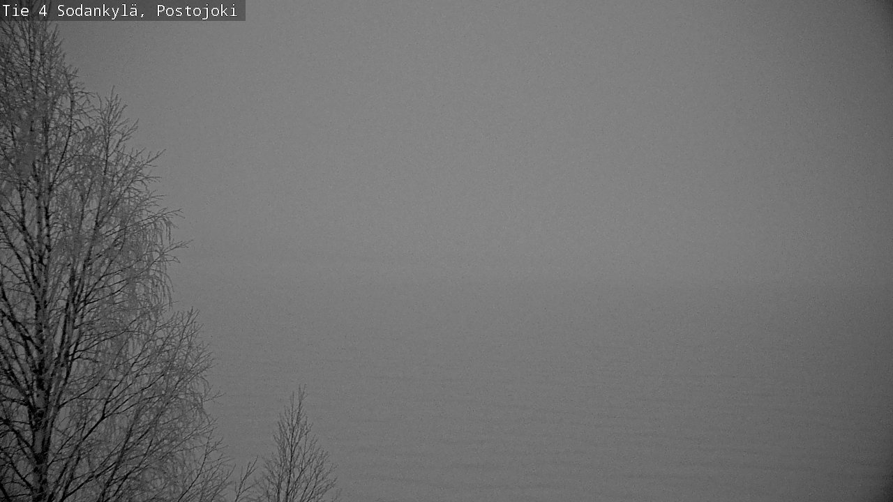 Weather Camera Image Road 4 Sodankylä, Postojoki, Sodankylä, Lappi