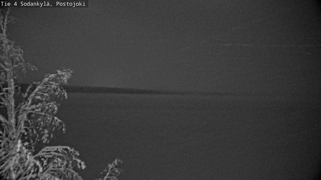 Weather Camera Image Road 4 Sodankylä, Postojoki, Sodankylä, Lappi