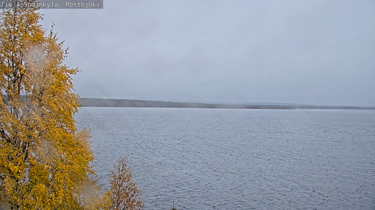 Weather Camera Image Road 4 Sodankylä, Postojoki, Sodankylä, Lappi